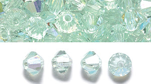 82CC581-1: Preciosa Crystal Dia Chrysolite AB 4mm-144PC