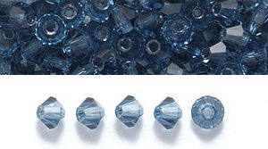 80CC269: Preciosa Crystal Dia Montana 3mm-144PC