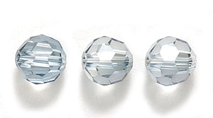 6CC073: Preciosa Crystal Round Lagoon 6mm-72PC