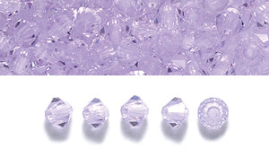 80CC295-V: Preciosa Crystal Dia Violet 3mm-144PC