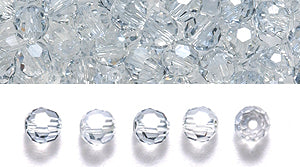 3CC073: Preciosa Crystal Round Lagoon 3mm-72PC