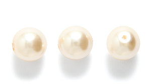 6CC613R: Preciosa Nacre Pearl Round Cream 6mm-25PC