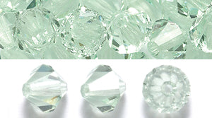 86CC281-1: Preciosa Crystal Dia Chrysolite 6x6mm-72PC