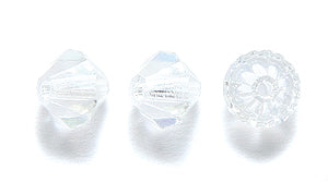 86CC511: Preciosa Crystal Dia Crystal Argent Flare 6x6mm-72PC