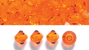 82CC234: Preciosa Crystal Dia Sun 4mm-144PC