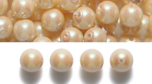 4CC623: Preciosa Nacre Pearl Pearlescent Yellow 4mm-- 50PC