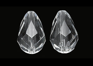 47CC212: Preciosa Crystal Vertical Drop Crystal 8x12mm-12PC