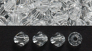 82CC212: Preciosa Crystal Dia Crystal 4mm-144PC