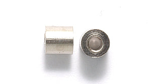 68ME815: Metal Tube Smooth Nickel 5x5.5mm-72PC