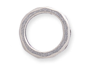 PW2099-S: PW Washer Ring Ant Pewter 15mm 1PC