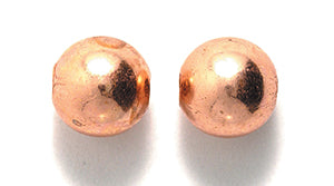 8MR856: Round Smooth Pure Copper 8mm 10PC