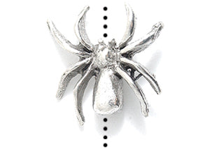 PW9876-S: Bead Spider Ant Pewter 15x16mm 1PC