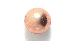 9MR856: Round Smooth Pure Copper 9.5mm 10PC