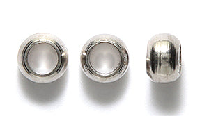 ME79-N4: Round Nickel Silver 6mm 4mm Hole-144PC