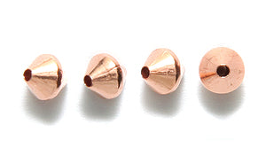 82MR856: Bead Bicone Pure Copper 5mm 50C