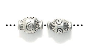 PW9601-S: Bead Spacer Design Silver 5x7mm 1PC