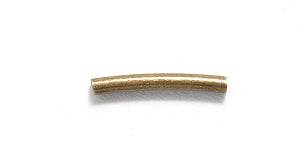 12FI323-AB: Curved Tube Ant Brass 1x12mm-12PC