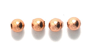 4MR856: Round Smooth Pure Copper 4mm-100PC