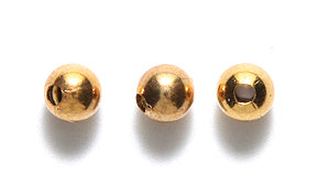 5MR854: Round Smooth Gold 5mm 24PC