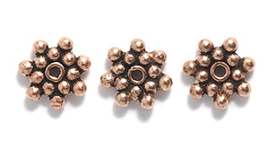 7ME110-AC: Daisy Spacer Ant Copper 7mm-25PC