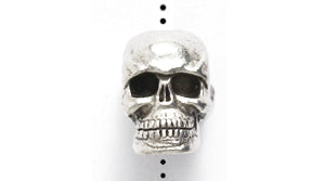 PW2260-S: Bead Skull Silver 10mm-1PC