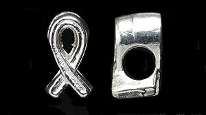 LH3111: Ribbon 5mm Hole Silver 11mm-15PC