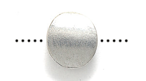 PW3193-S: Limited Bead Round Disc 9mm Ant Pewter 1PC