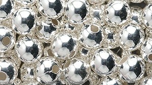 5MR813-E: Metal Round Silver 5mm 200PC