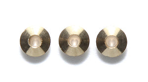 ME15-RB: India Saucer Raw Brass 5mm-144PC