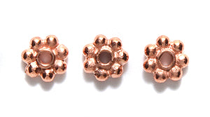 6ME110-C: Daisy Spacer Pure Copper 6mm-25PC