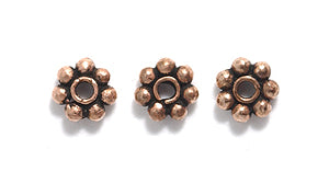 5ME110-AC: Daisy Spacer Ant Copper 5mm-25PC