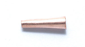 12ME857: Metal Jingle Cone Copper 1/2 Inch-50PC