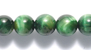 6ST421-G: Green Tiger Eye Round 6mm