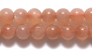 4ST185-P: Peach Moonstone Round 4mm