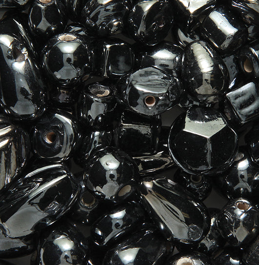 VE525-SX: Bead Mix Sfinx/hematite-150GM