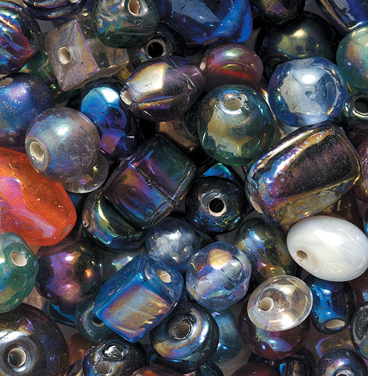 VE525-AB: Bead Mix Iris Finish-1000GM