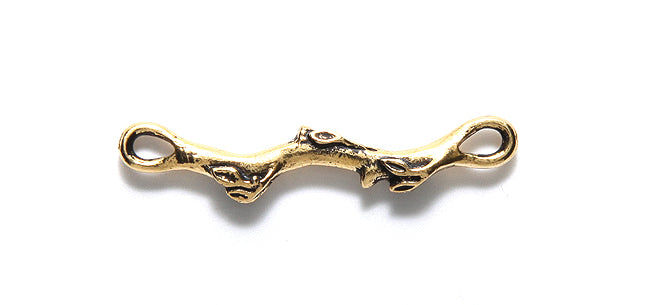 TC3221-AG: Link Botanical Branch 36mm Ant GLD