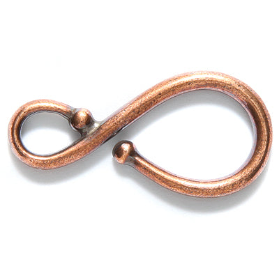 TC6178-AC: Classic Hook 16x33mm Ant CPPR