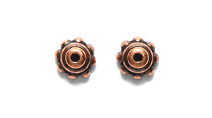 TC5571-AC: cap Beaded 5mm Ant CPPR 10PC