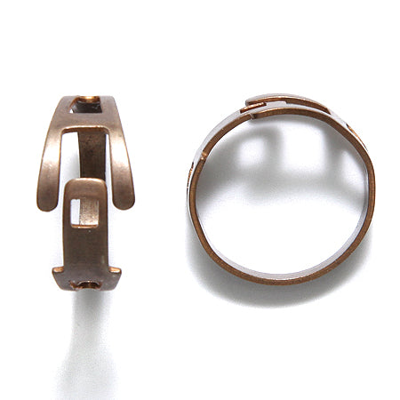 VJ160: Vintaj AdjuStabilizedle Ring Band 14.5mm