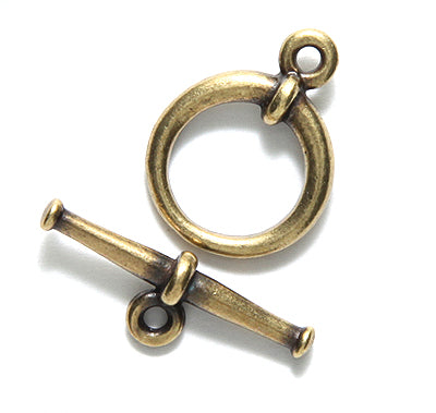 TC6067-AB: Toggle Set 15mm Taper Ant Brass