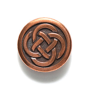 TC6567-AC: Button Celtic Knot Ant CPPR 16mm