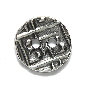 TC6558-AP: Button Round Coin Ant Pewt 17.5mm