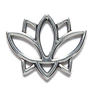 TC3210-AS: Link Open Lotus 19x23mm Ant SIL