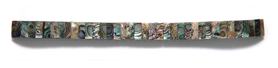 WX900-3: Vintage Watch Band Abalone 6in X 10mm