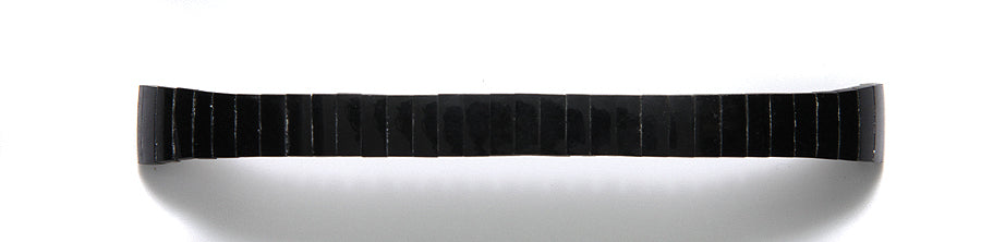 WX900-4: Vintage Watch Band Black 5.5in X 10mm