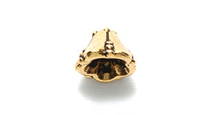 TC5664-AG: cap Bell Flower Ant GLD 5.5x8mm