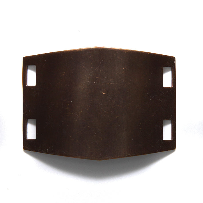 VJ171: Vintaj Rectangle Blank Bracelet CNNCTR 38x52mm