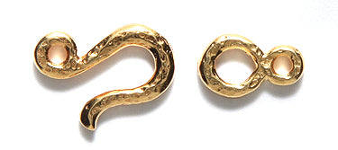 TC6229-GL: Clasp 13mm Hook & 10mm Eye GLD