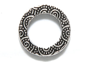 TC3138-AS: Spiral Ring 15.8mm Ant SIL